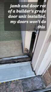Jamb and Door Rot