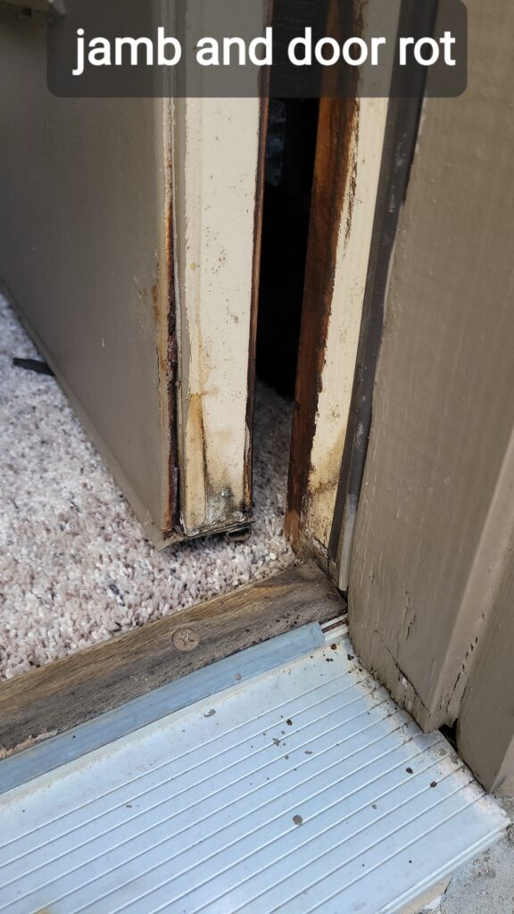 Residential Door repair companies in Flower Mound Tx Door rot and Jamb rot